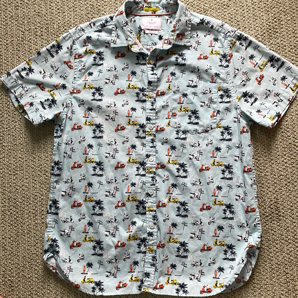 Men’s Zipcode short sleeve button down shirt